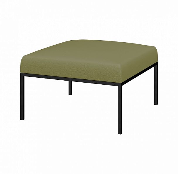 АСТРО Пуф 700*700*410 арт.Ap орегон 33  фисташковый "Мягкая мебель для кабинета"  ТК-002920003356 фисташковый - Вид 1