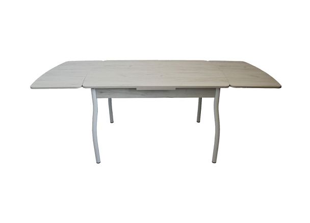 Стол ТР 300 ЛДСП, 16мм, 1200(2000)*800, Дуб Крафт Белый Дуб Крафт Белый - Вид 2