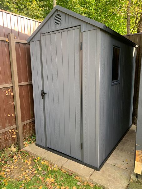 Сарай "Darwin 4*6" gray - Вид 5