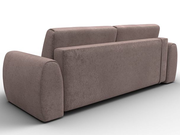 Диван прямой Лига-115 НПБ Велюр бежевый - Вид 5