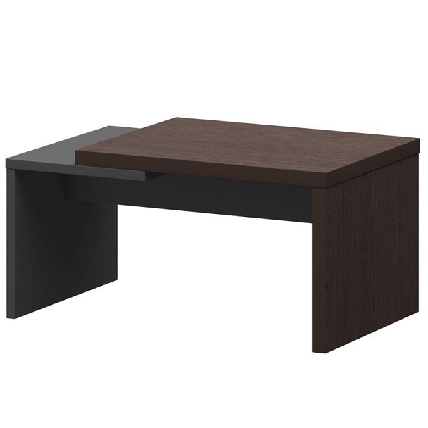 Стол журнальный KZH-09 Дуб венге/Графит 900x550x450 Кортез - Вид 1