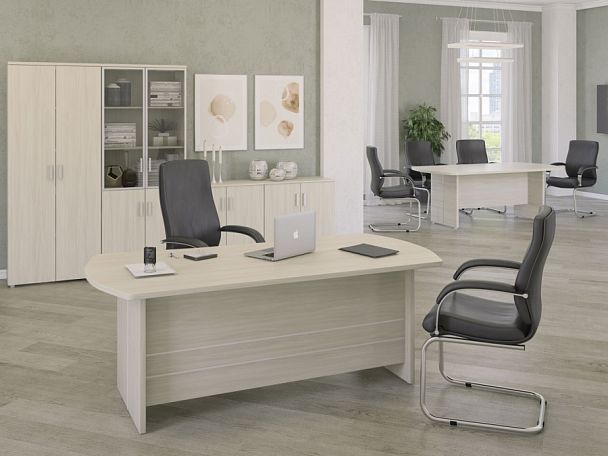 Стол для переговоров Bonn 210x100x75 дуб феррара - Вид 5