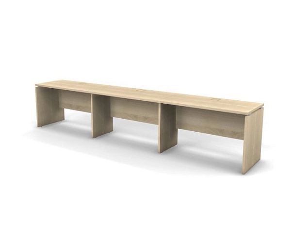 EUROPE/ЕВРОПА RE007-354х60 Односторонняя станция 3540x600x750 Акация светлый - Вид 1