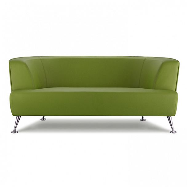 Диван "Лион" 2 кожа+кожзам - Вид 2