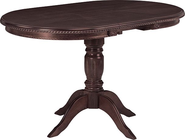 Стол деревянный раскладной Лорель 100 Венге - Вид 5