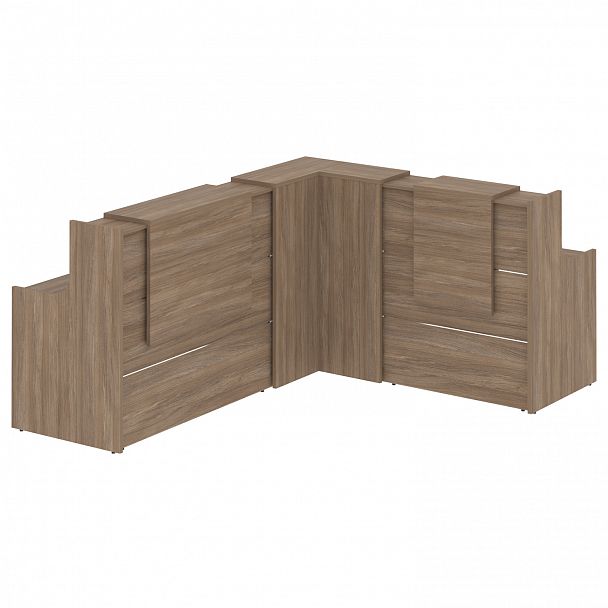 Ресепшн Г-образный "Onix" O.R-K-32 дуб аризона - Вид 2