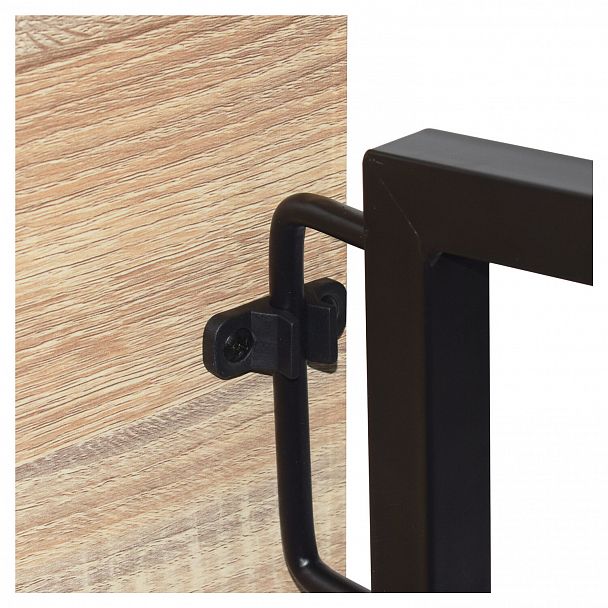 Стол на металлокаркасе BRABIX "LOFT CD-001", 800х440х740 мм, складной, цвет дуб натуральный, 641211 - Вид 11