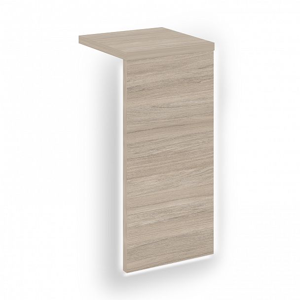 Накладка с подсветкой прямая высокая "Onix" О.R-NP.V-78.1.S дуб аттик - Вид 1