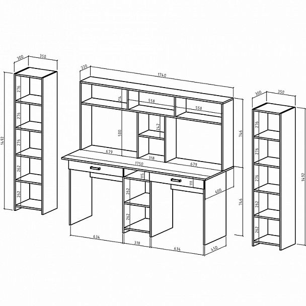 Рабочее место Лайт-10Я СН - Вид 2