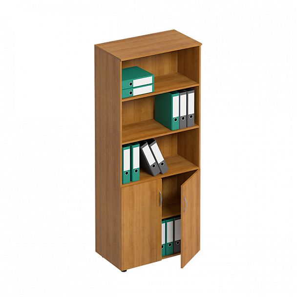 Шкаф для документов открытый "Формула" ФР 305 вяз светлый - Вид 1