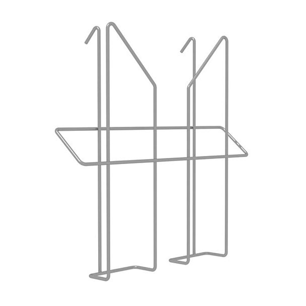 Лоток навесной для стоек ПАРУС, А4, 220х225х50 мм, проволочный, хром, 290445 - Вид 3