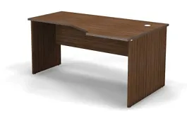 SMART/СМАРТ RS012-158Х95 Стол эргономичный правый 1580х950х737 Дуб Катания - Фото предпросмотра