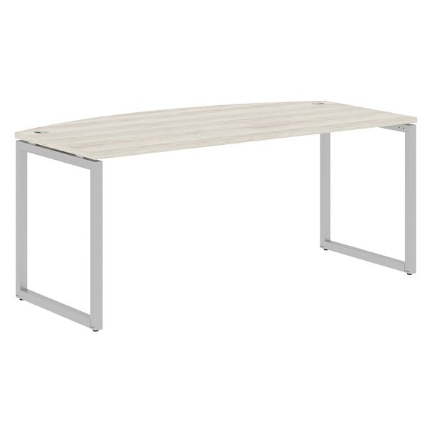 Стол руководителя XQET 189 Сосна Эдмонт/Алюминий 1800х914х750 XTEN-Q - Вид 1