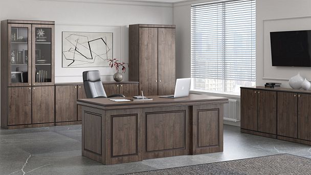 Тумба подкатная с 3 ящиками Bern 43x47x59 дуб апрельский - Вид 6