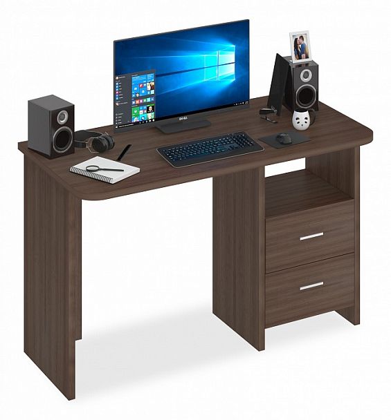 Стол письменный Домино Lite СКЛ-Прям120Р Шамони - Вид 1