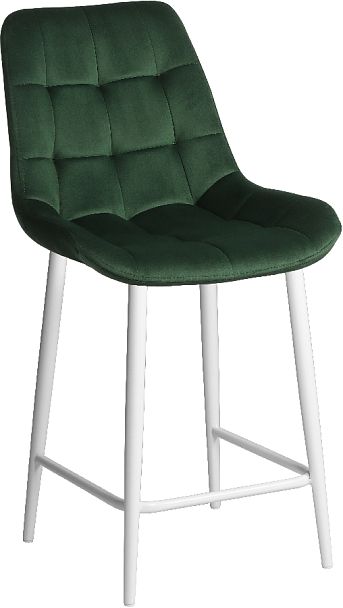 Полубарный стул Эйден, Confetti deep forest/белый - Вид 3