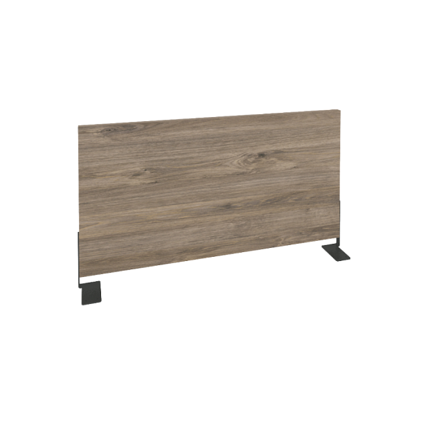 Onix Экран боковой (ЛДСП) O.EKR-72 Тиквуд темный/Антрацит металл 720*370*18 - Вид 1