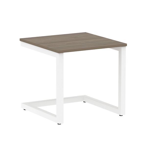 Home Office Стол журнальный VR.SP-2-58.G Вяз/Белый металл 580*600*550 - Вид 1