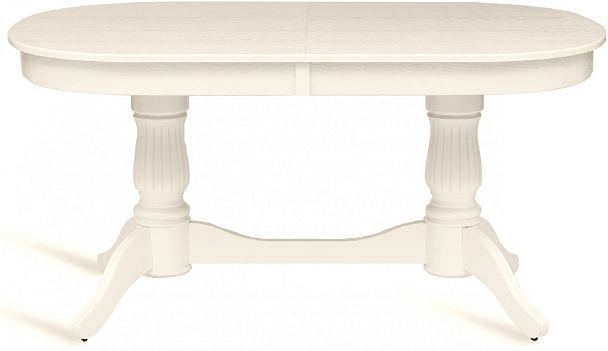 Стол деревянный раздвижной Кайнс 160(200,240)х100х76 Cлоновая кость - Вид 2