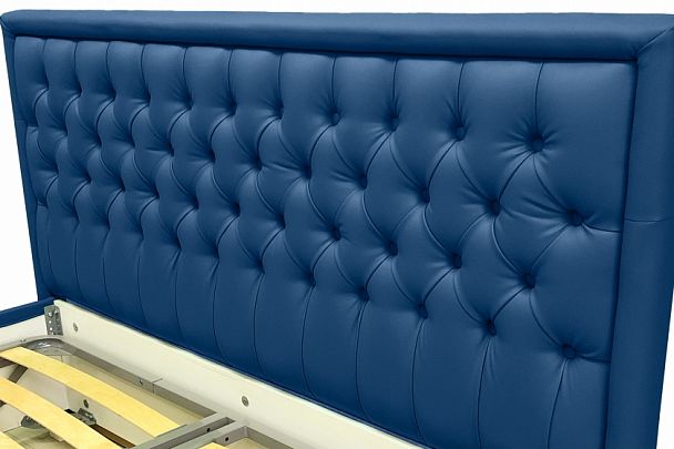 Кровать «Флоренция» 180 синяя - Вид 2