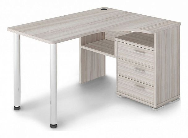 Стол письменный Домино СР-132С Карамель правый - Вид 1