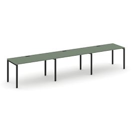 Concept Рабочая станция 3 места CN.ORS-007 Кобо/Металл Черный 4140*720*750 - Фото предпросмотра