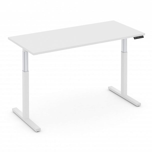 Стол электроподъемный "MOVE UP" MV.SE-4.7 Белый металл / Белый Бриллиант - Вид 2