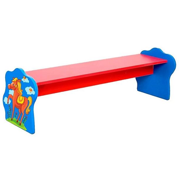 Детская скамья Лошадка - Вид 1