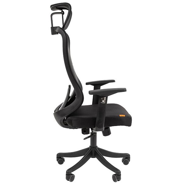 Офисное кресло CHAIRMAN CH563, ткань/сетка, черный - Вид 4