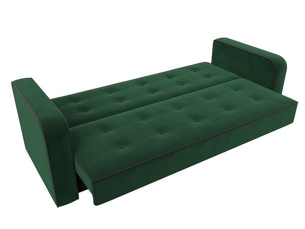 Диван-книжка Тур Велюр зеленый - Вид 7