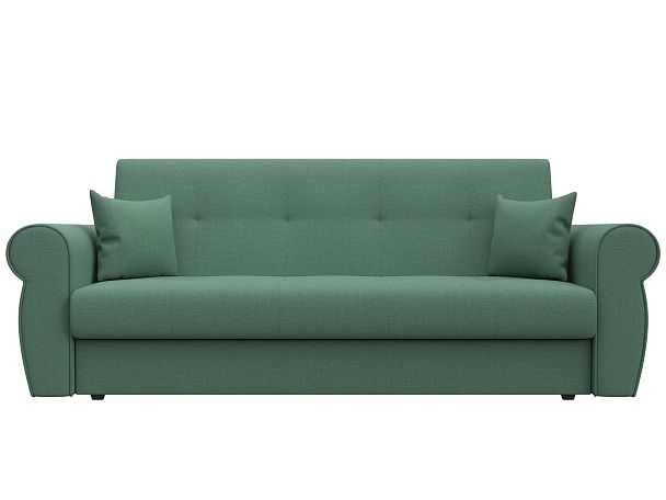 Диван-книжка Лига-019 Рогожка зеленый - Вид 2