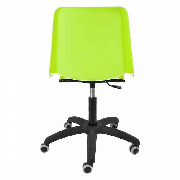 Кресло "Vicenza SW на черной крестовине Somalia" салатовый - Вид 4