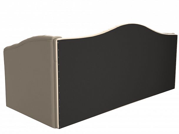 Прямой диван Мечта (полностью экокожа бежевая) - Вид 7