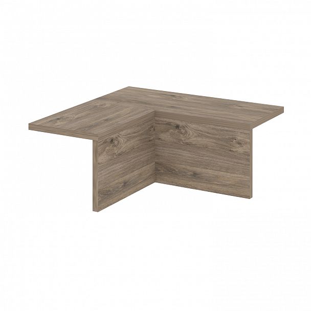 Накладка угловая низкая внутренняя "Onix" О.R-NU.N.VNU тиквуд темный - Вид 2