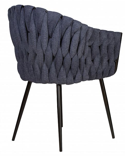 Стул обеденный DOBRIN MATILDA (синяя ткань (LAR-275-29)) - Вид 4
