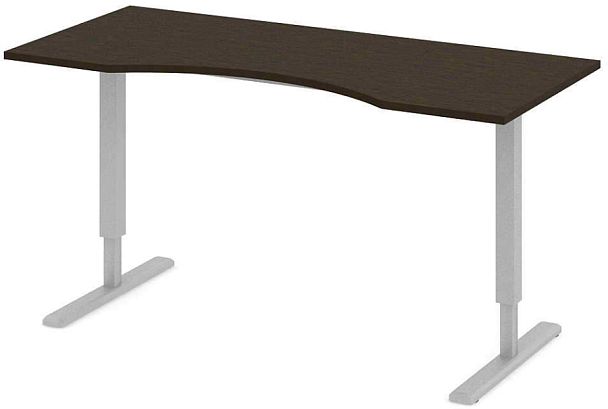 Стол офисный рабочий "Трансформер"  ПК-ТРС-СТЭ180Х80/ЭР-В1-179 дуб ферраре - Вид 1