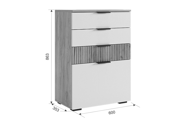 Бери Комод MPR-027.2564  - Вид 3