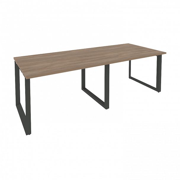 Стол переговорный "Onix" O.MO-PRG-2.2 дуб аризона/антрацит - Вид 1