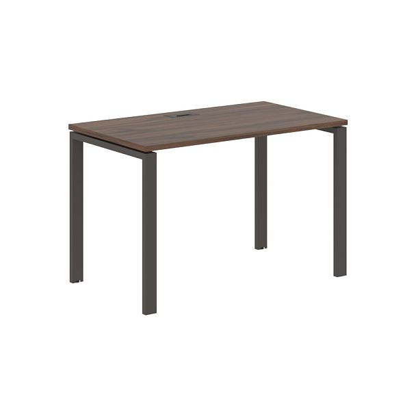 Стол прямой EUST 1167 Дуб Денвер тёмный/Мокко 1160х670х750 EDIS - Вид 1