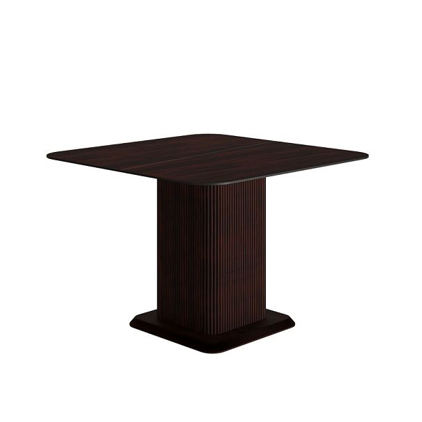 Стол Denver 110+40, квадрат раздвижной, шпон - Вид 1