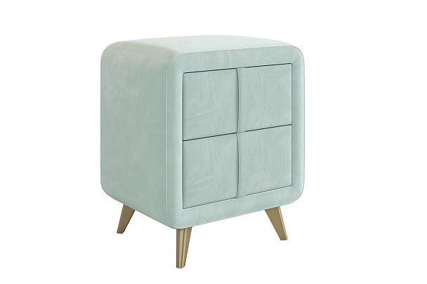 Тумба прикроватная Софи 2 TM-001.2.2764 мята (велюр) - Вид 2