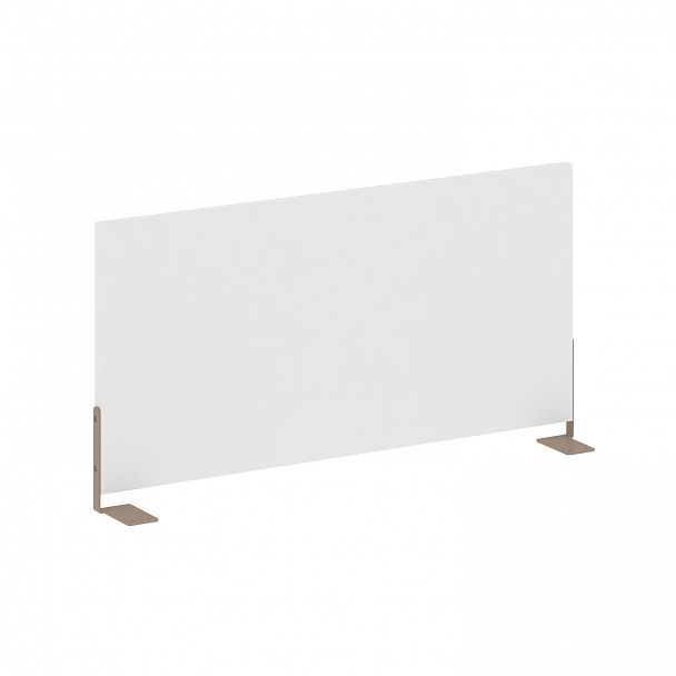 Экран боковой "Metal System" Б.ЭКР-72 белый/мокко - Вид 1