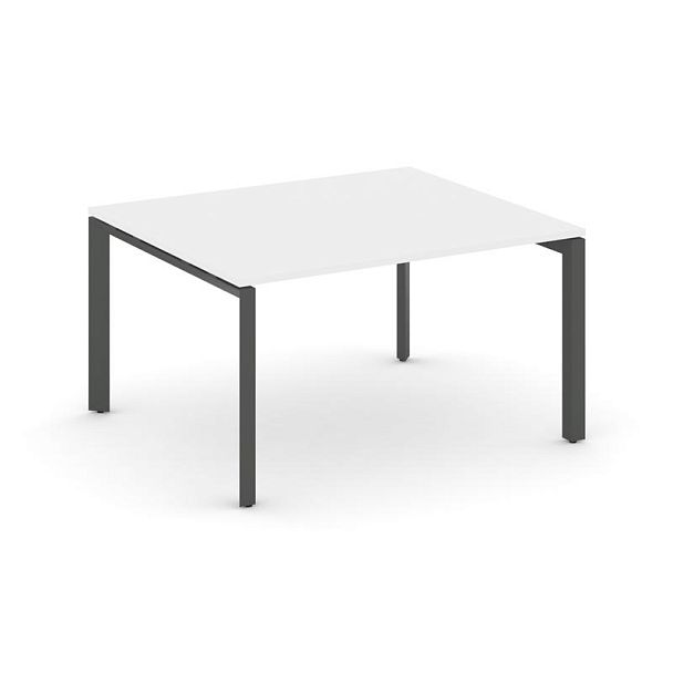 Style Project Next Стол переговорный SN-59P.SPRG-033.3 Белый/Металл Антрацит 1380*1180*750 - Вид 1