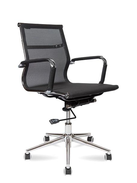 Кресло офисное / Хельмут LB / черная сетка - Вид 1