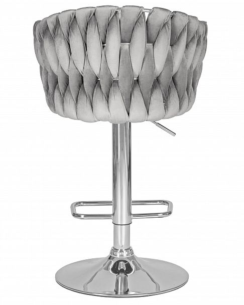 Стул барный DOBRIN MARCEL (серый велюр (MJ9-75)) - Вид 5