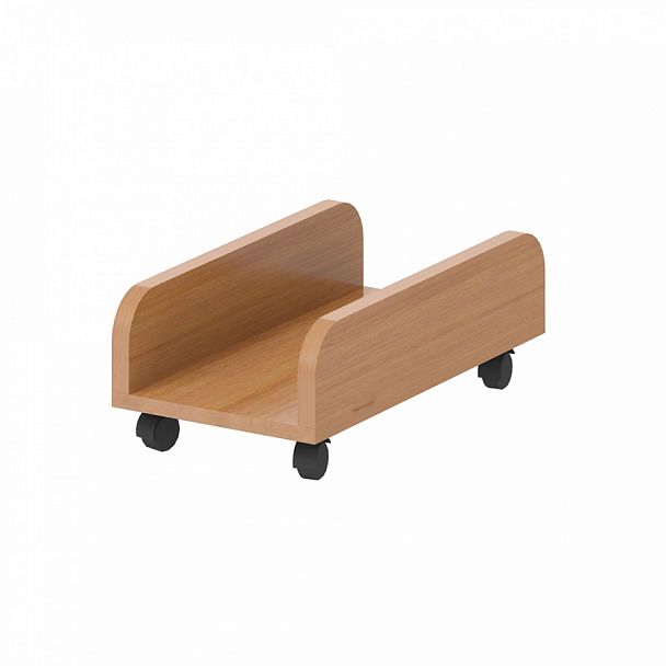 Подставка под системный блок "Армейская мебель" ПК-АРМ-ПСБ24Х45-В1-24 ольха шагрень - Вид 1