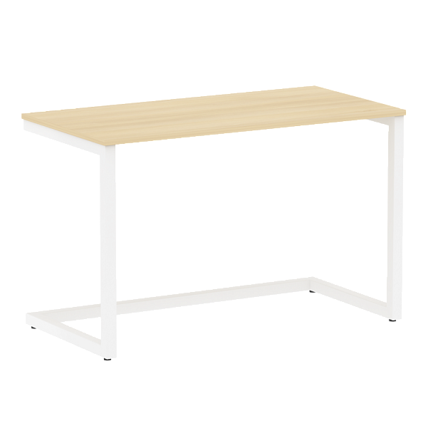 Home Office Стол письменный VR.SP-2-118 Акация/Белый металл 1180*600*750 - Вид 1