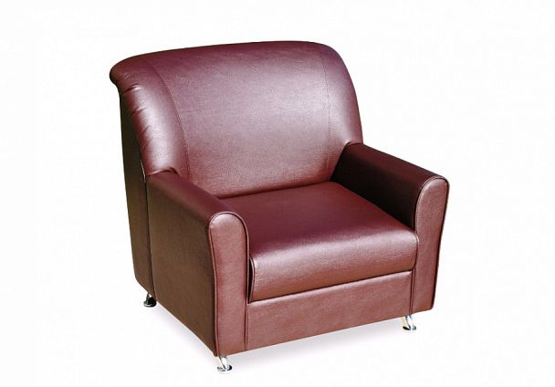 Зевс Кресло (840х870х830) Domus chocolate "Мягкая мебель для кабинета" ТК-002120401748 коричневый - Вид 1