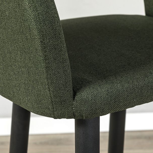 Кресло Бар.Oscar тёмно-зеленый/черный - Вид 12