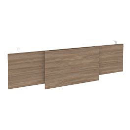 Onix Direct Царга стола руководителя O.M-CSR-5 Дуб аризона/Белый металл 1540*450*54 - Фото предпросмотра